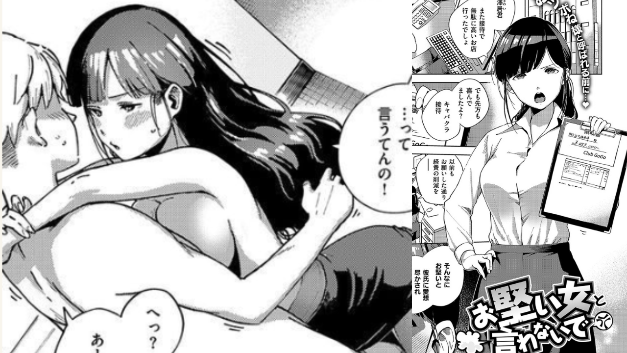エロ漫画に出てくる巨乳で黒髪のOL